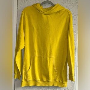 Aerie Bright Yellow Oversized  Hoodie- Size XS